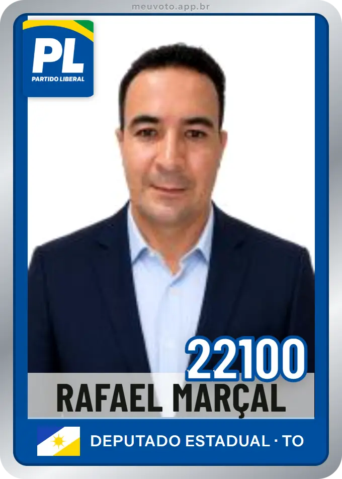 Carta de Rafael Marçal, número 22100, PL