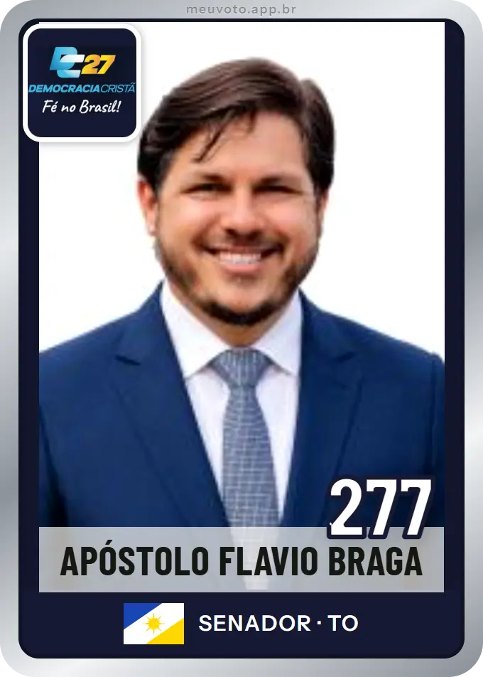 Carta de Apóstolo Flavio Braga, número 277, DC