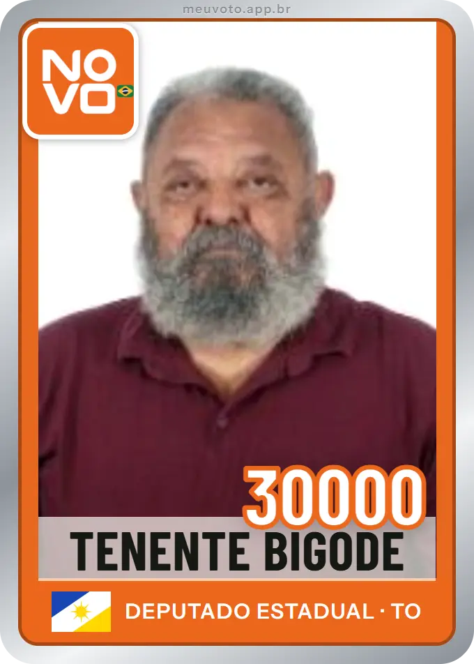 Carta de Tenente Bigode, número 30000, Novo