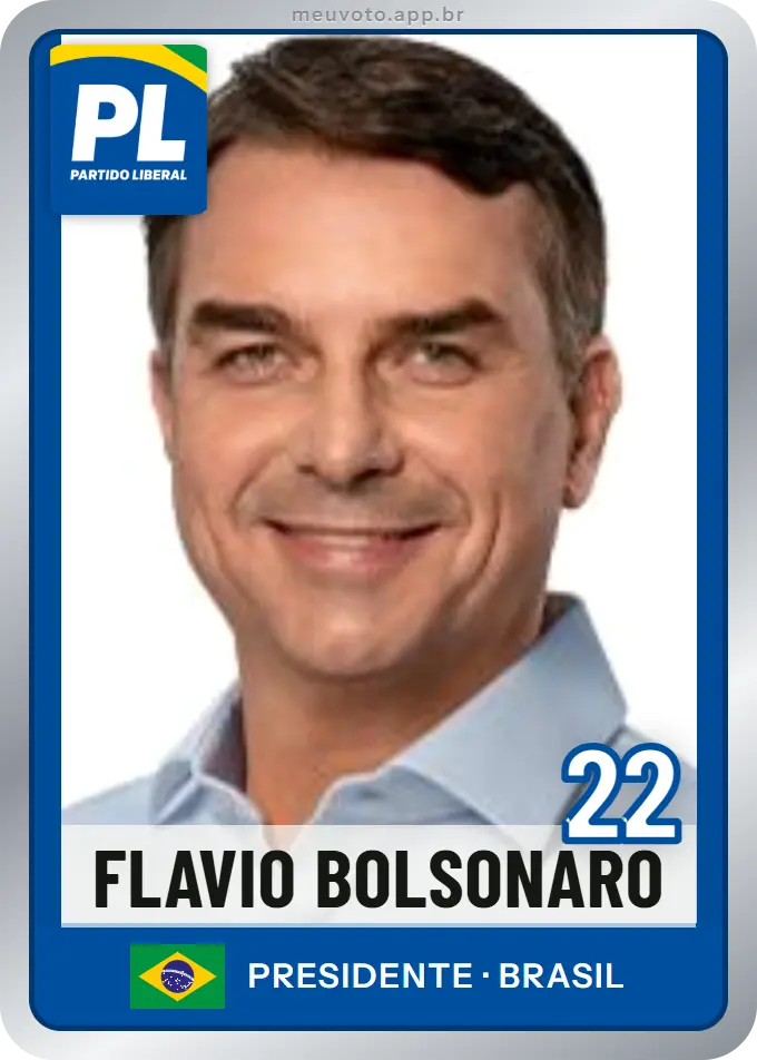 Carta de Flavio Bolsonaro, número 22, PL