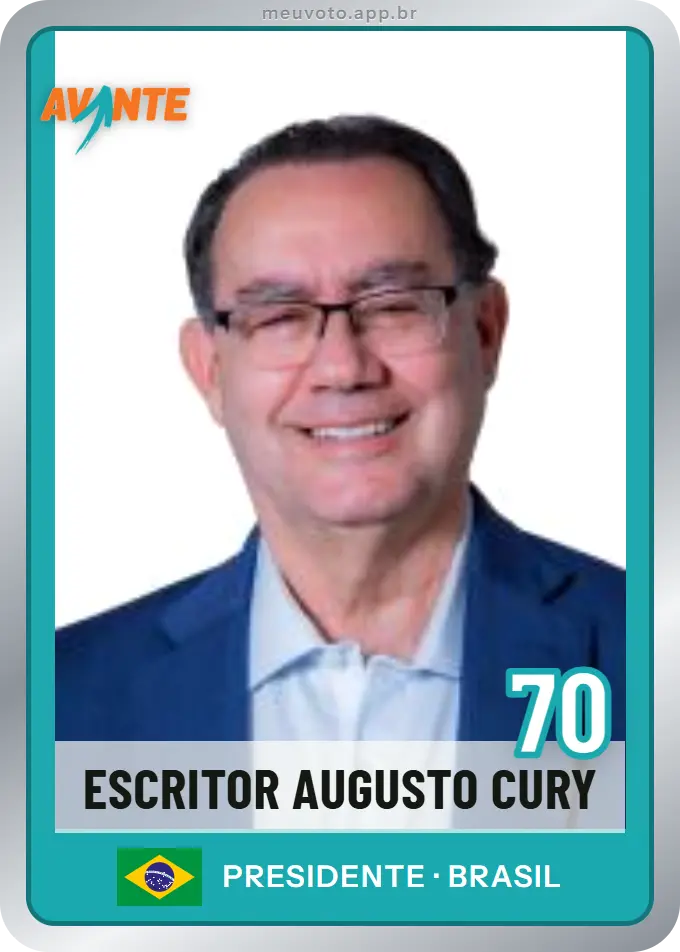 Carta de Escritor Augusto Cury, número 70, Avante