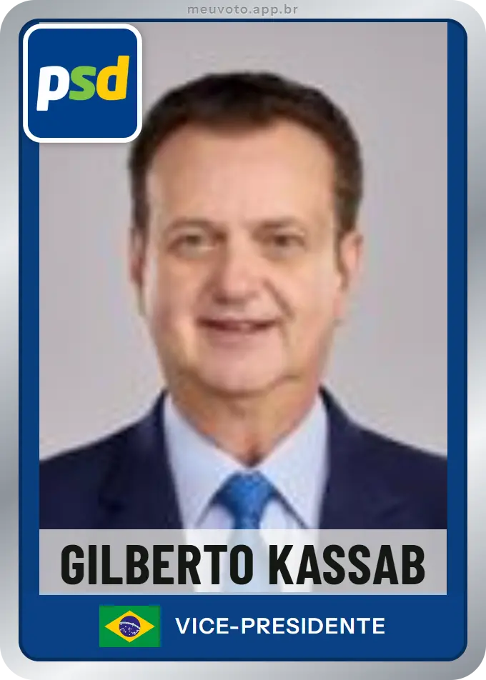 Carta de Gilberto Kassab, PSD