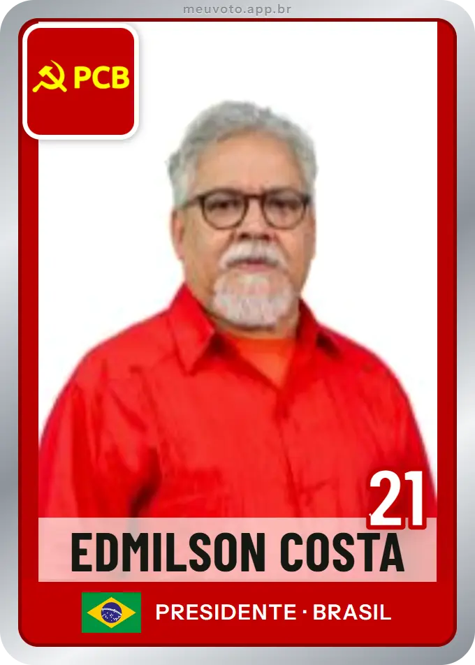 Carta de Edmilson Costa, número 21, PCB
