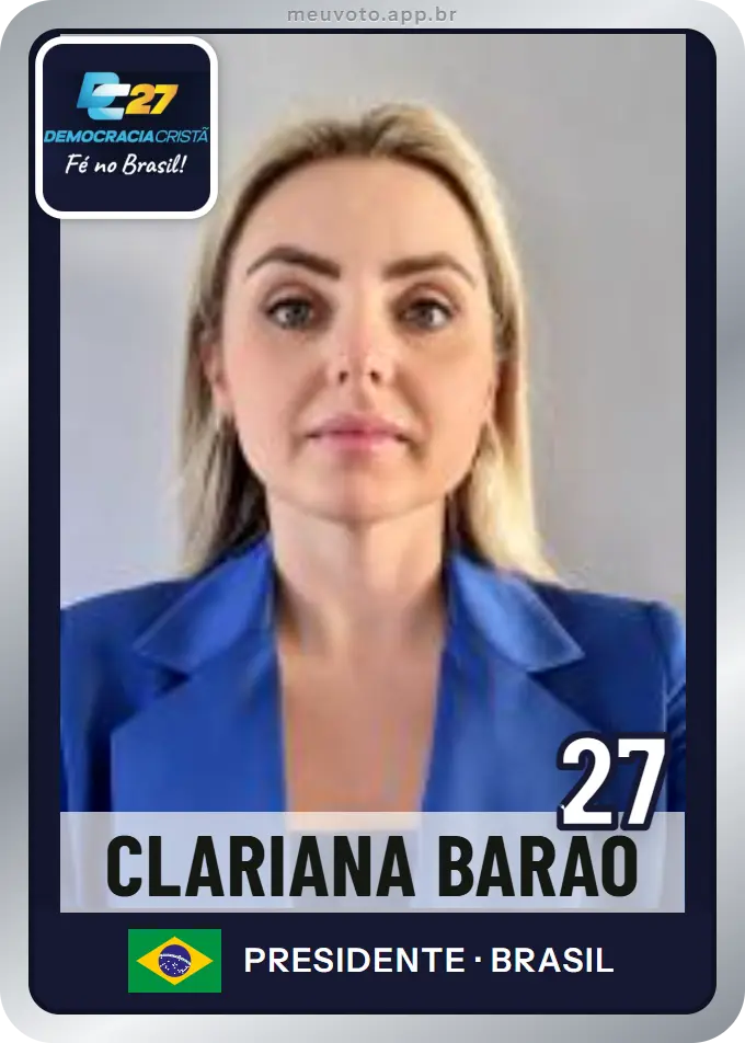 Carta de Clariana Barao, número 27, DC