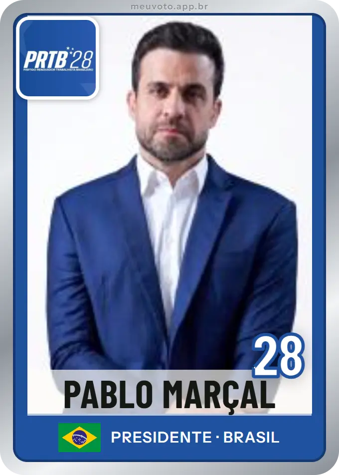 Carta de Pablo Marçal, número 28, PRTB