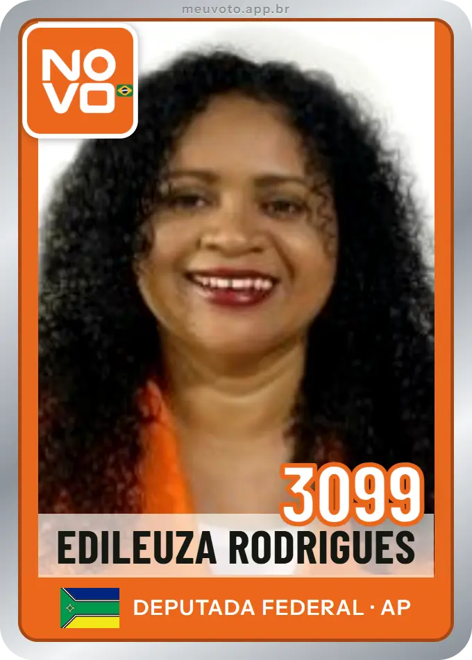 Carta de Edileuza Rodrigues, número 3099, Novo