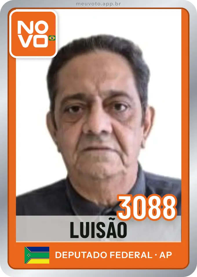Carta de Luisão, número 3088, Novo