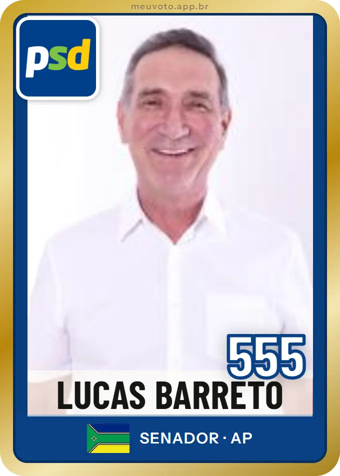 Carta de Lucas Barreto, número 555, PSD