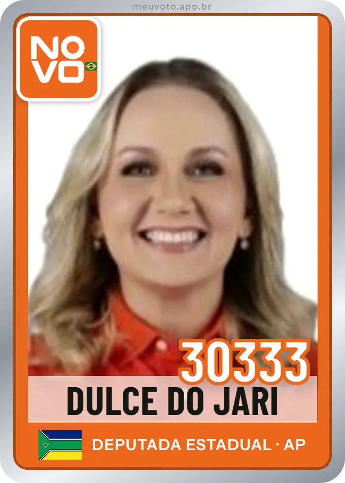 Carta de Dulce do Jari, número 30333, Novo