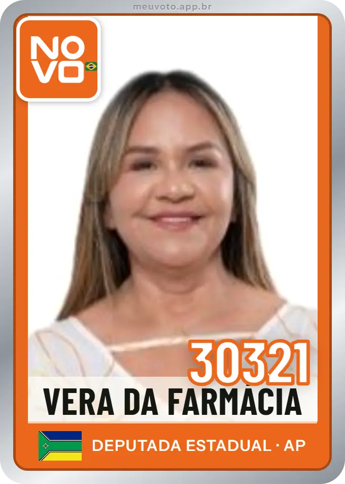 Carta de Vera da Farmácia, número 30321, Novo
