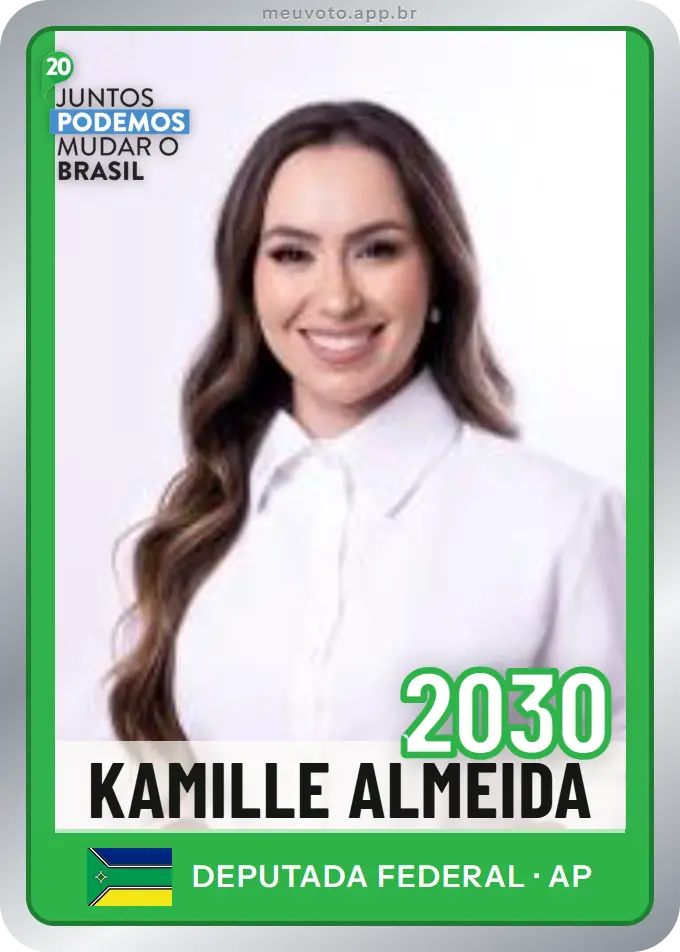 Carta de Kamille Almeida, número 2030, Podemos