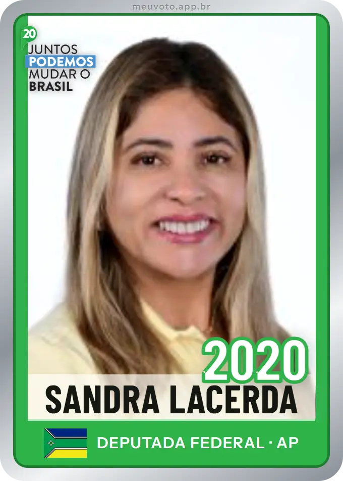 Carta de Sandra Lacerda, número 2020, Podemos