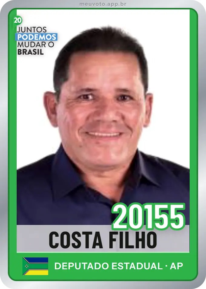 Carta de Costa Filho, número 20155, Podemos
