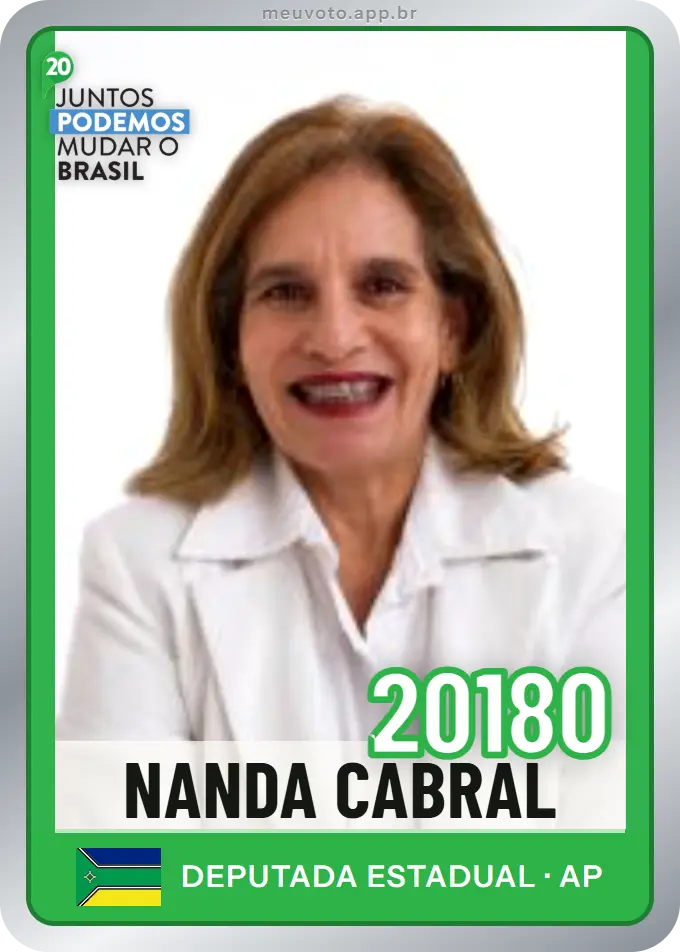 Carta de Nanda Cabral, número 20180, Podemos