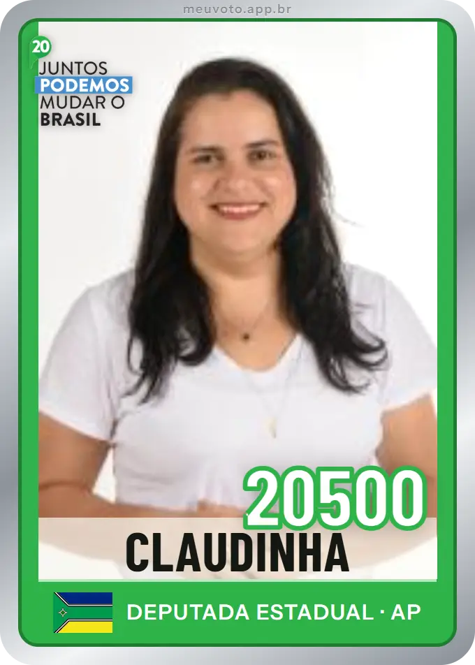 Carta de Claudinha, número 20500, Podemos