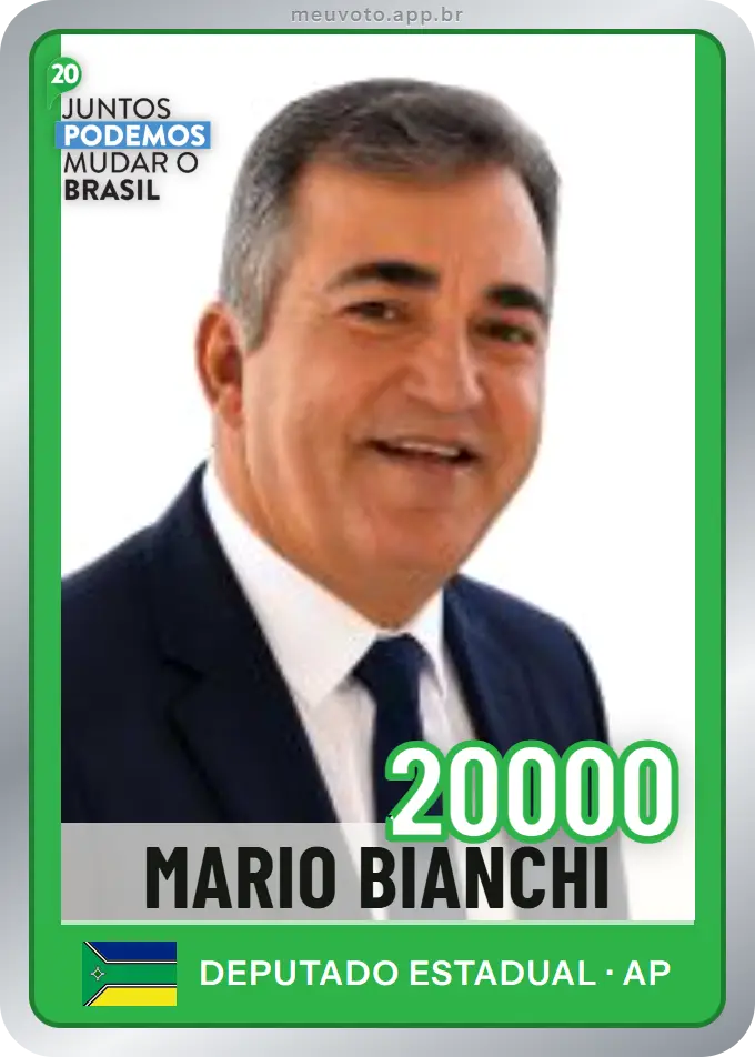 Carta de Mario Bianchi, número 20000, Podemos