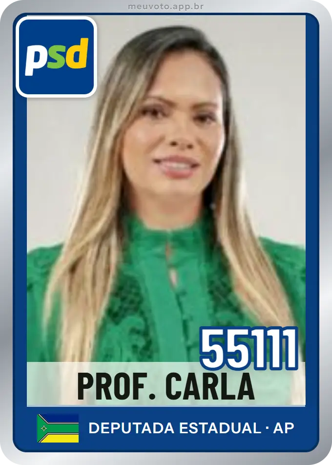 Carta de Prof. Carla, número 55111, PSD