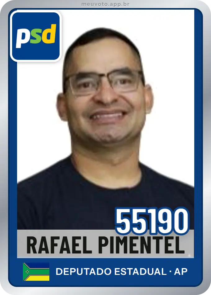 Carta de Rafael Pimentel, número 55190, PSD
