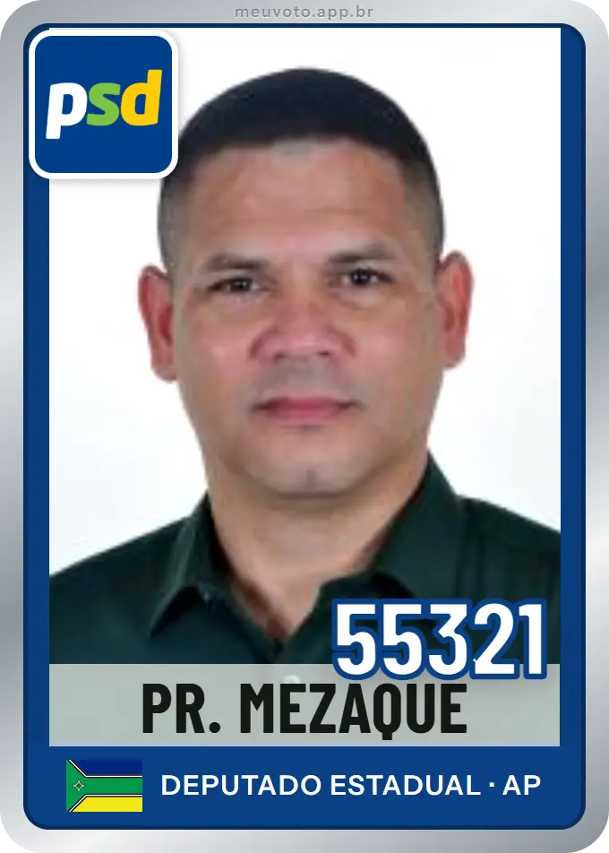 Carta de Pr. Mezaque, número 55321, PSD