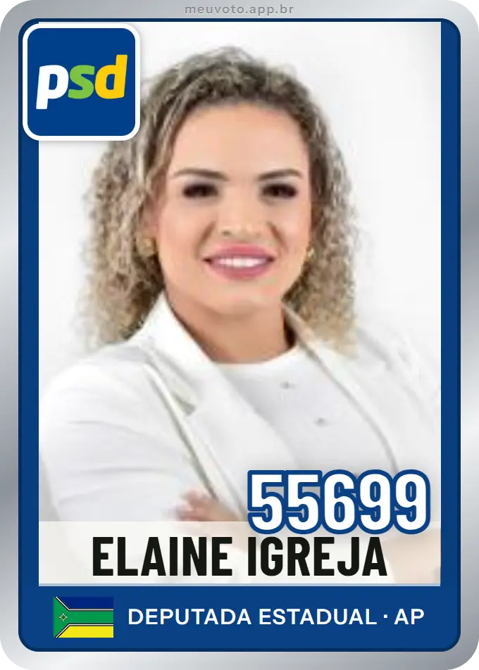 Carta de Elaine Igreja, número 55699, PSD