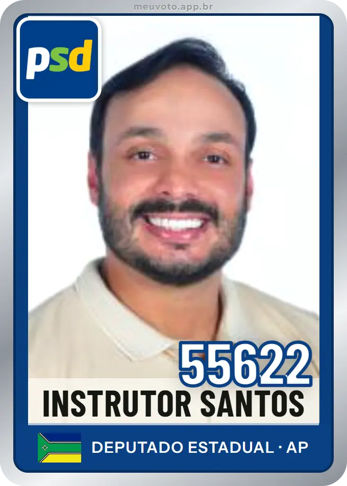 Carta de Instrutor Santos, número 55622, PSD