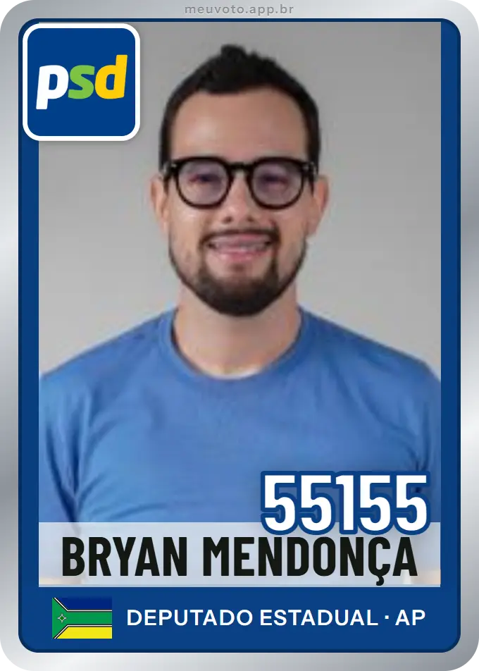Carta de Bryan Mendonça, número 55155, PSD