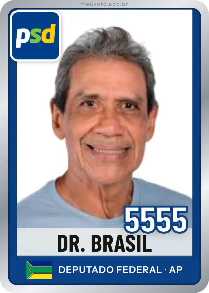 Carta de Dr. Brasil, número 5555, PSD