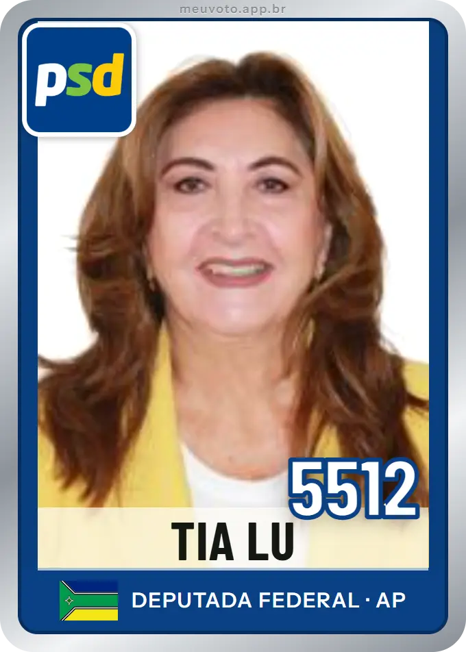 Carta de Tia Lu, número 5512, PSD