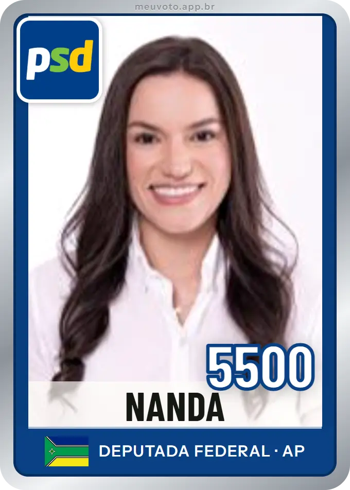 Carta de Nanda, número 5500, PSD