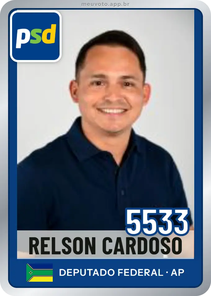 Carta de Relson Cardoso, número 5533, PSD