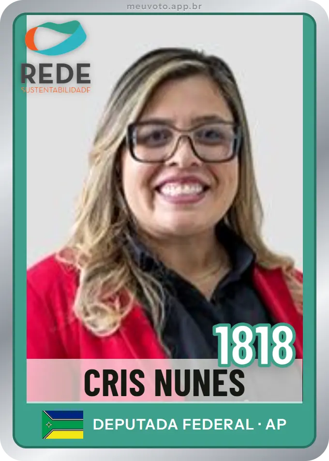 Carta de Cris Nunes, número 1818, Rede