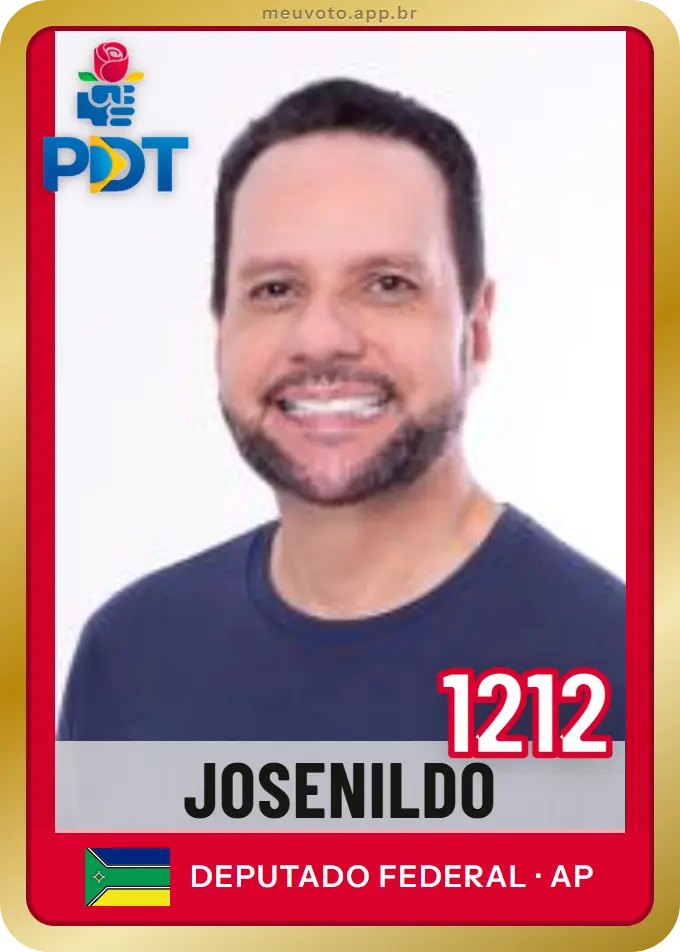 Carta de Josenildo, número 1212, PDT
