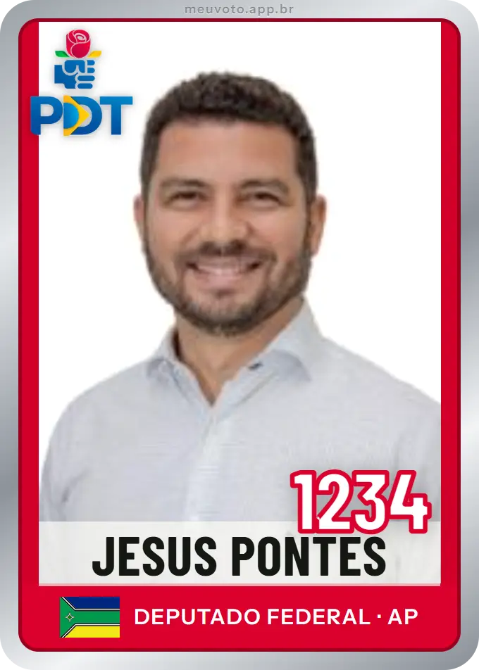 Carta de Jesus Pontes, número 1234, PDT