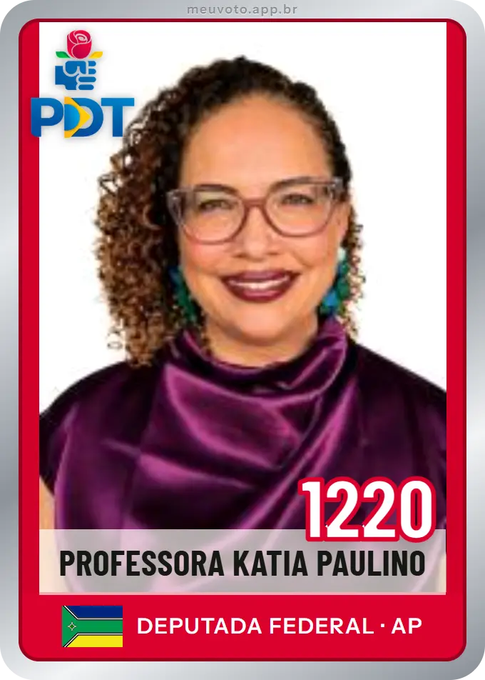 Carta de Professora Katia Paulino, número 1220, PDT
