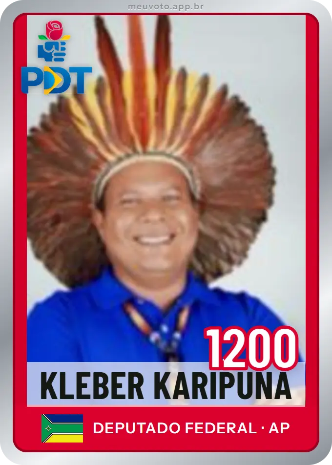Carta de Kleber Karipuna, número 1200, PDT