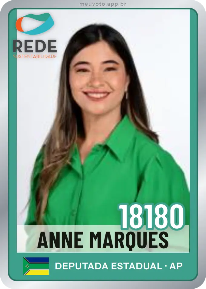 Carta de Anne Marques, número 18180, Rede