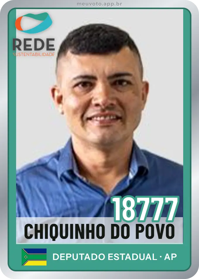 Carta de Chiquinho do Povo, número 18777, Rede