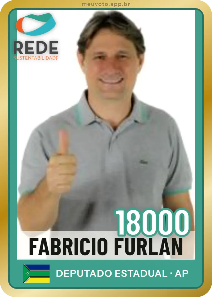 Carta de Fabricio Furlan, número 18000, Rede