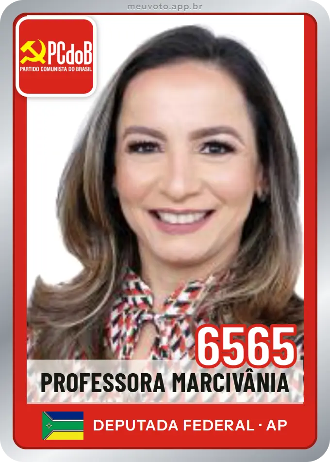 Carta de Professora Marcivânia, número 6565, PCdoB