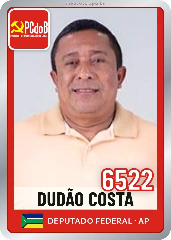 Carta de Dudão Costa, número 6522, PCdoB