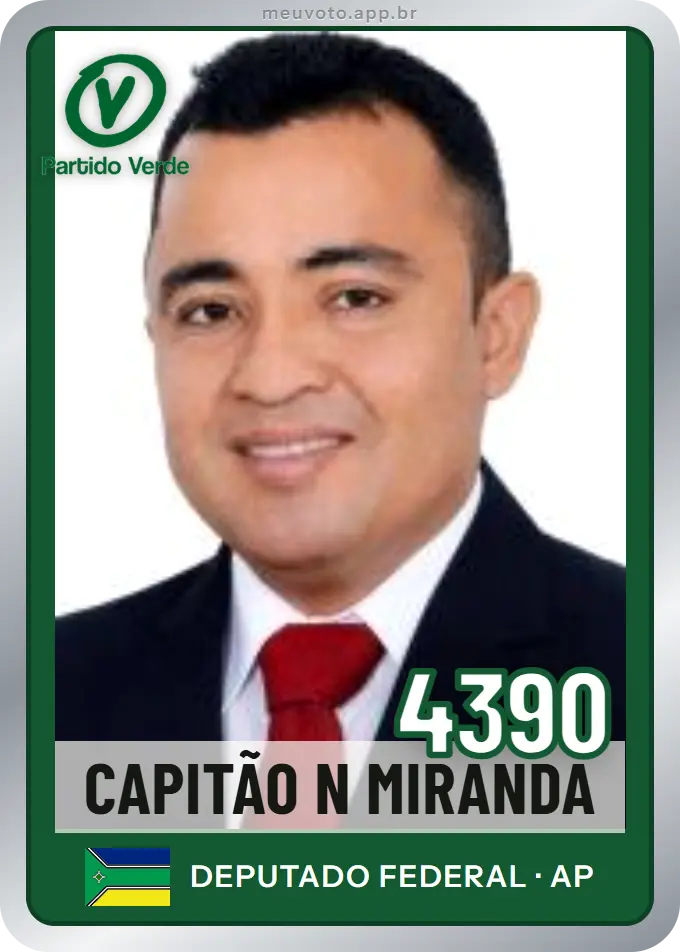 Carta de Capitão N Miranda, número 4390, PV