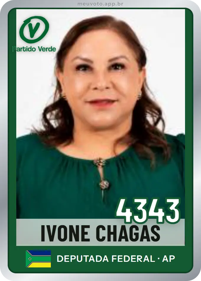 Carta de Ivone Chagas, número 4343, PV