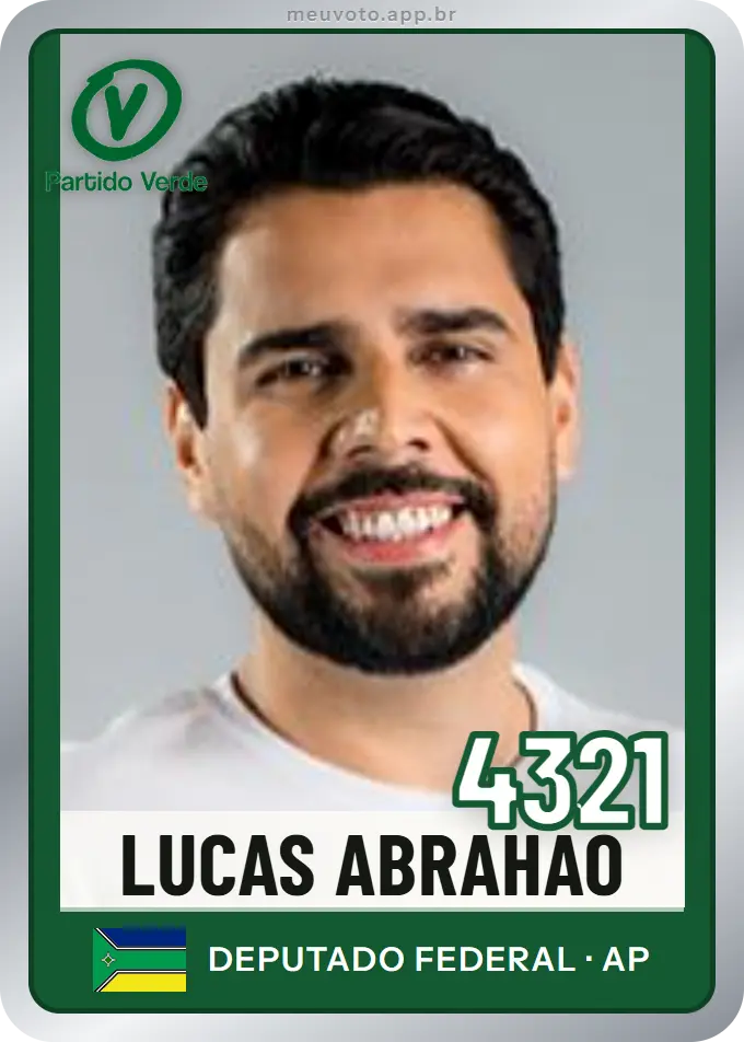 Carta de Lucas Abrahao, número 4321, PV