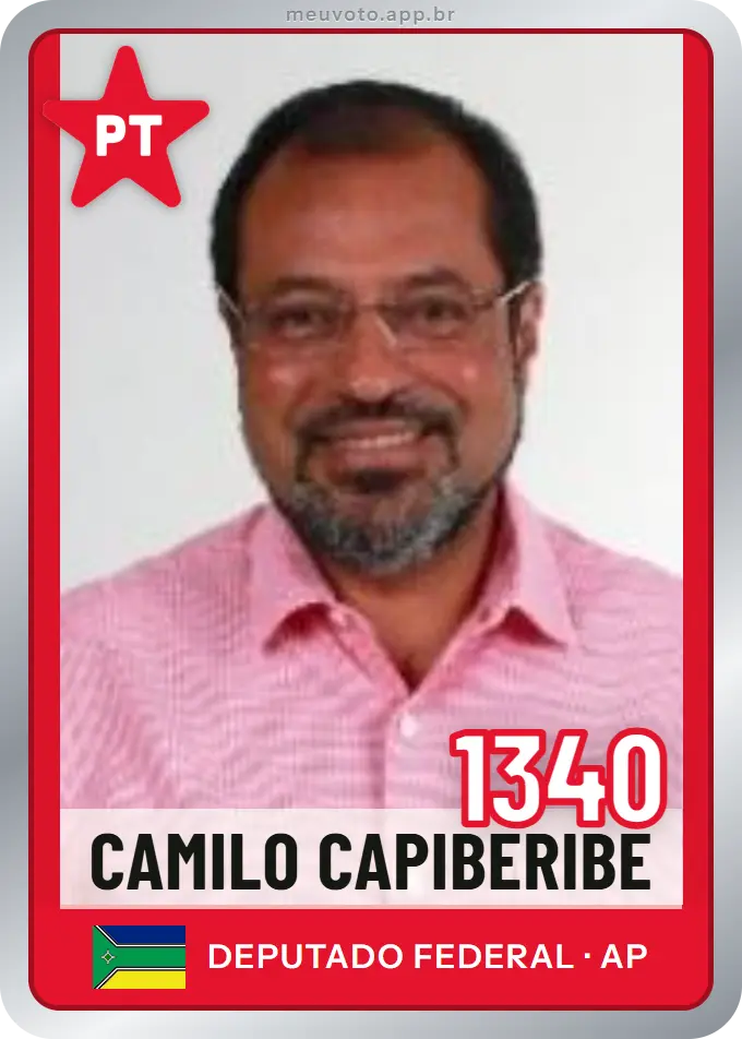 Carta de Camilo Capiberibe, número 1340, PT