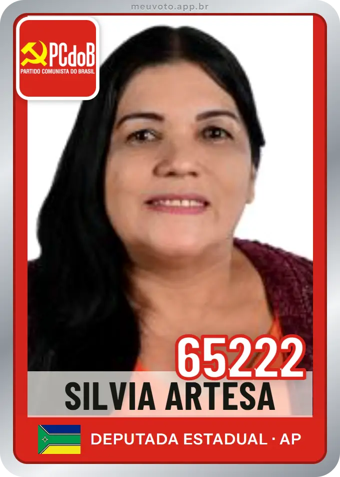 Carta de Silvia Artesã, número 65222, PCdoB