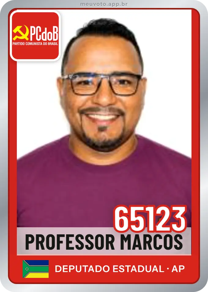 Carta de Professor Marcos, número 65123, PCdoB