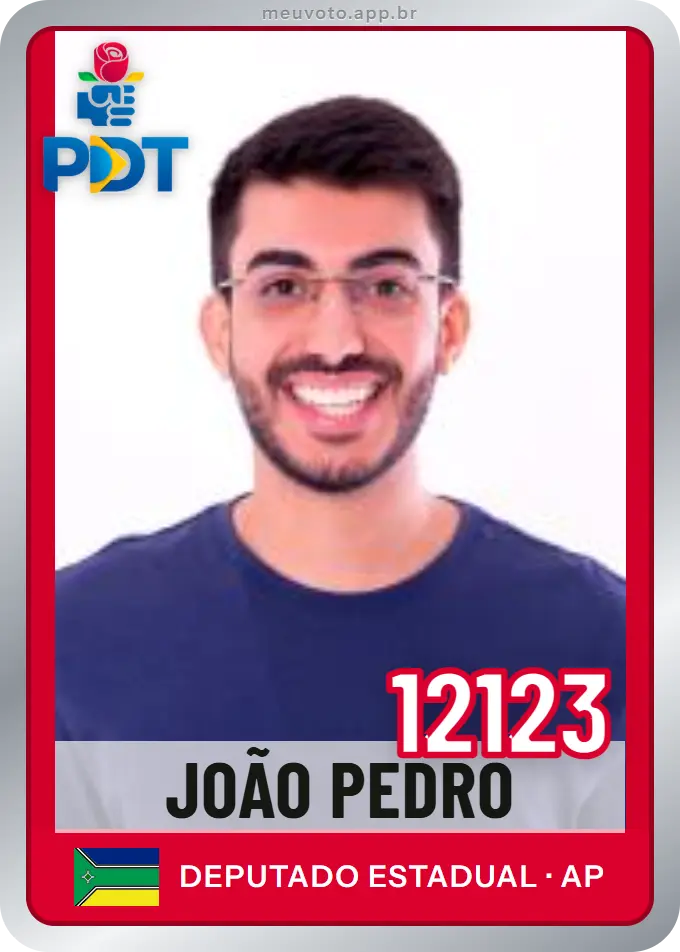 Carta de João Pedro, número 12123, PDT