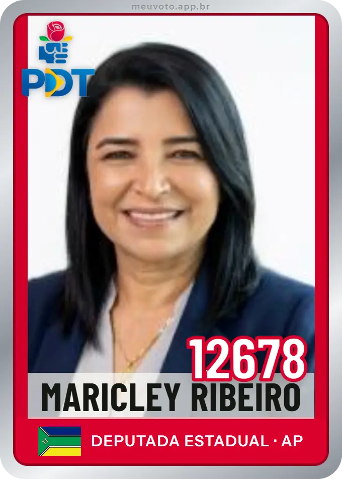 Carta de Maricley Ribeiro, número 12678, PDT
