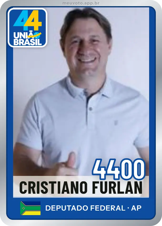 Carta de Cristiano Furlan, número 4400, União
