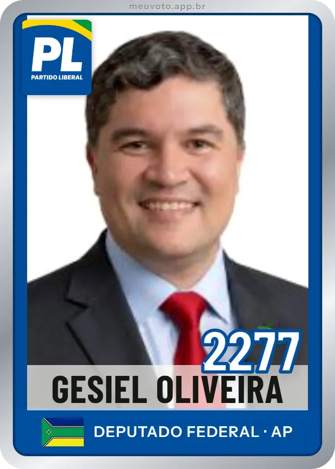 Carta de Gesiel Oliveira, número 2277, PL
